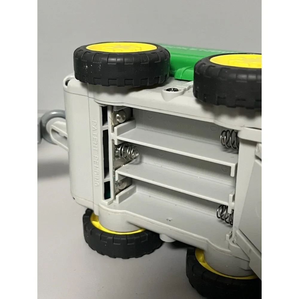 Rokenbok RC Loader Truck W/ Trailer Green Vtg 1997 W/ Cart Tested Works Great!
